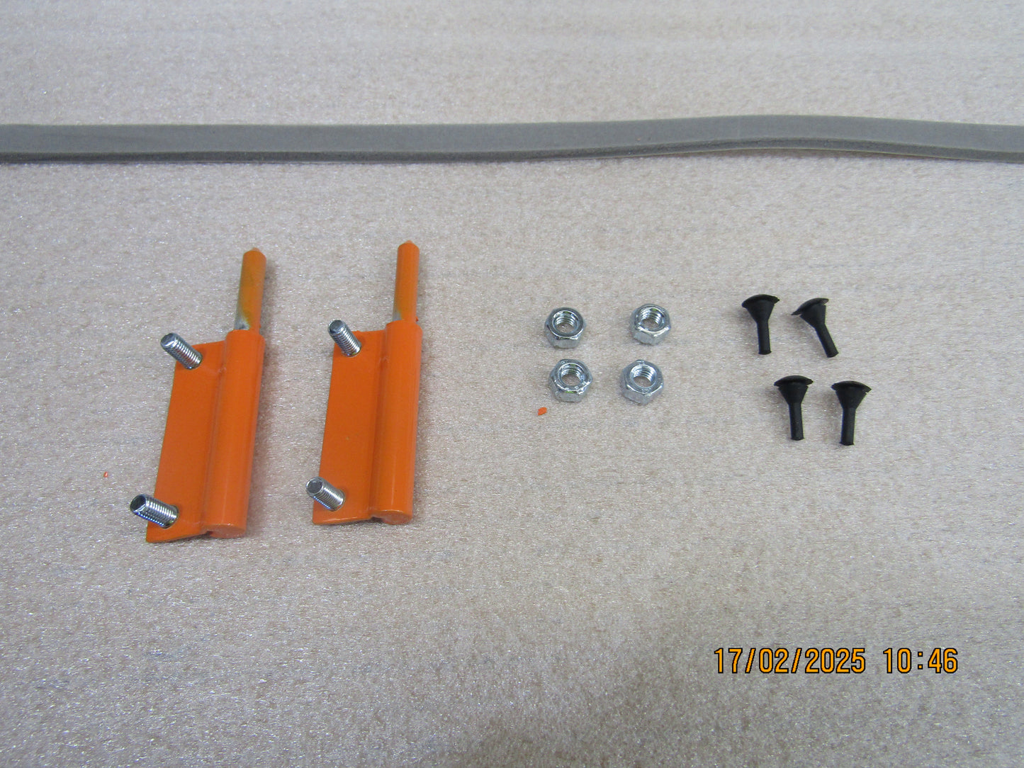 Hinge Kit Left Hand Male IP42 Enclosure X15 Orange