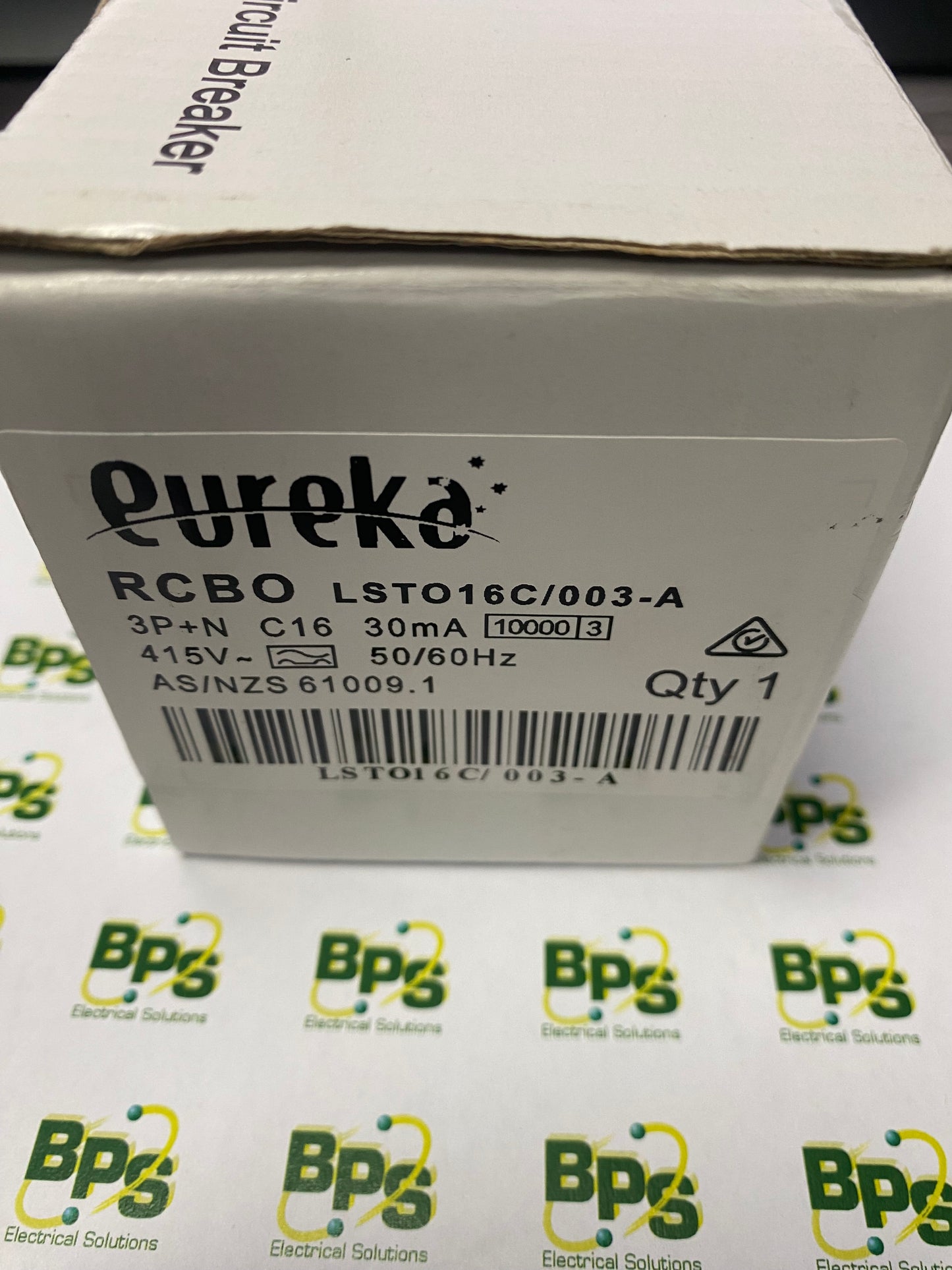 RCBO EUREKA 3 Pole 10A C Curve 10kA 30mA LSTO10C-003A