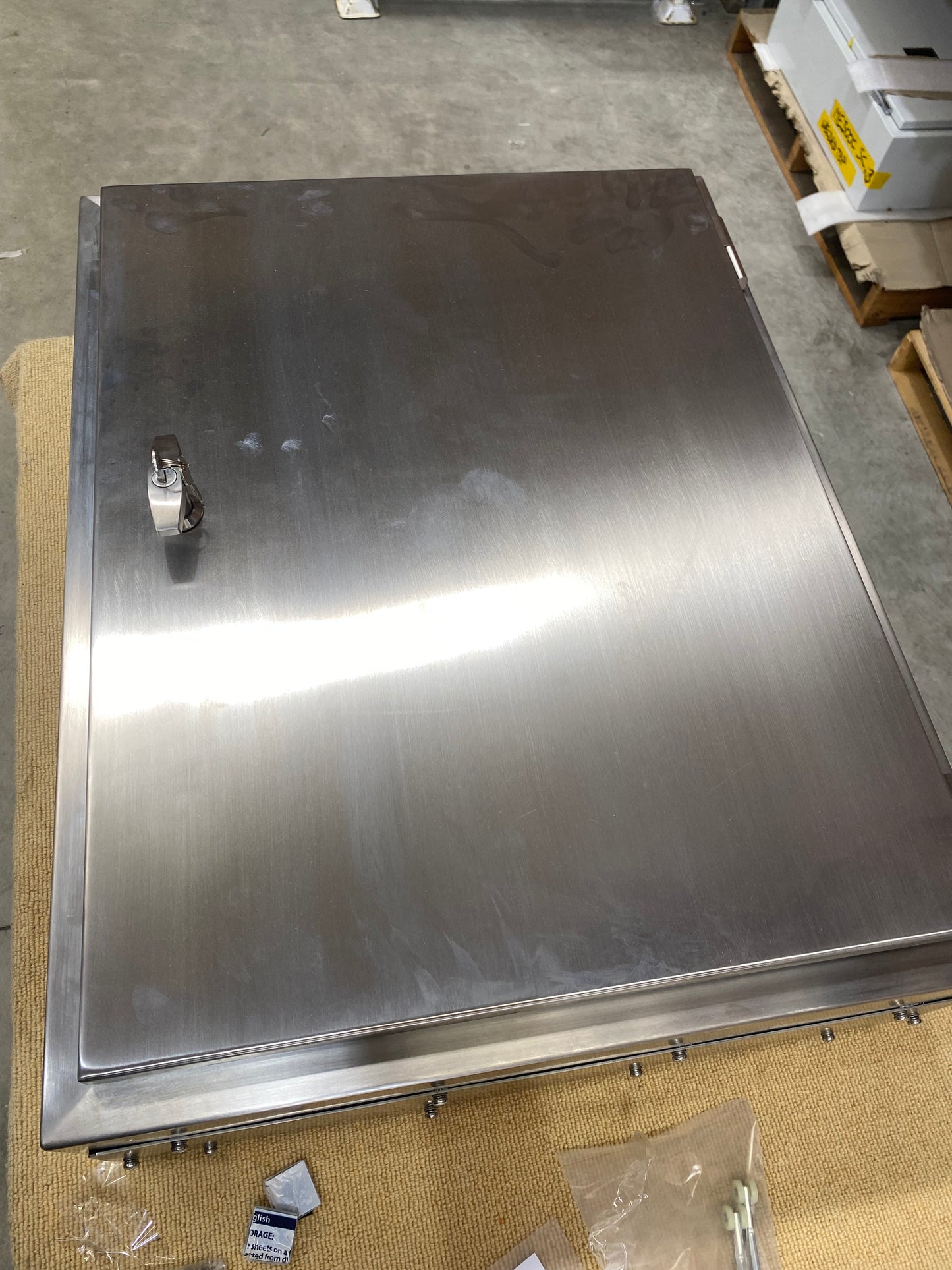 Electrical Enclosure IP66 Stainless steel.